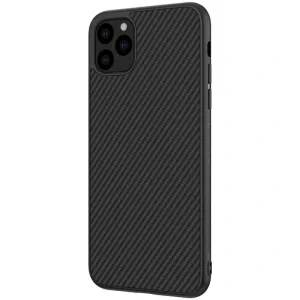 Husa iPhone 11 Pro Synthetic Fiber Negru Nillkin
