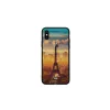 Husa pentru iPhone X, Pattern Printing Rock, Eiffel Tower