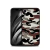 Husa iPhone XR Camouflage Pattern Maro Inchis NXE