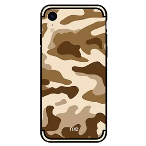 Husa iPhone XR Camouflage Pattern Maro NXE