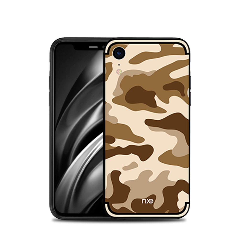 Husa iPhone XR Camouflage Pattern Maro NXE thumb