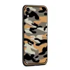 Husa iPhone XR Camouflage Pattern Portocalie NXE