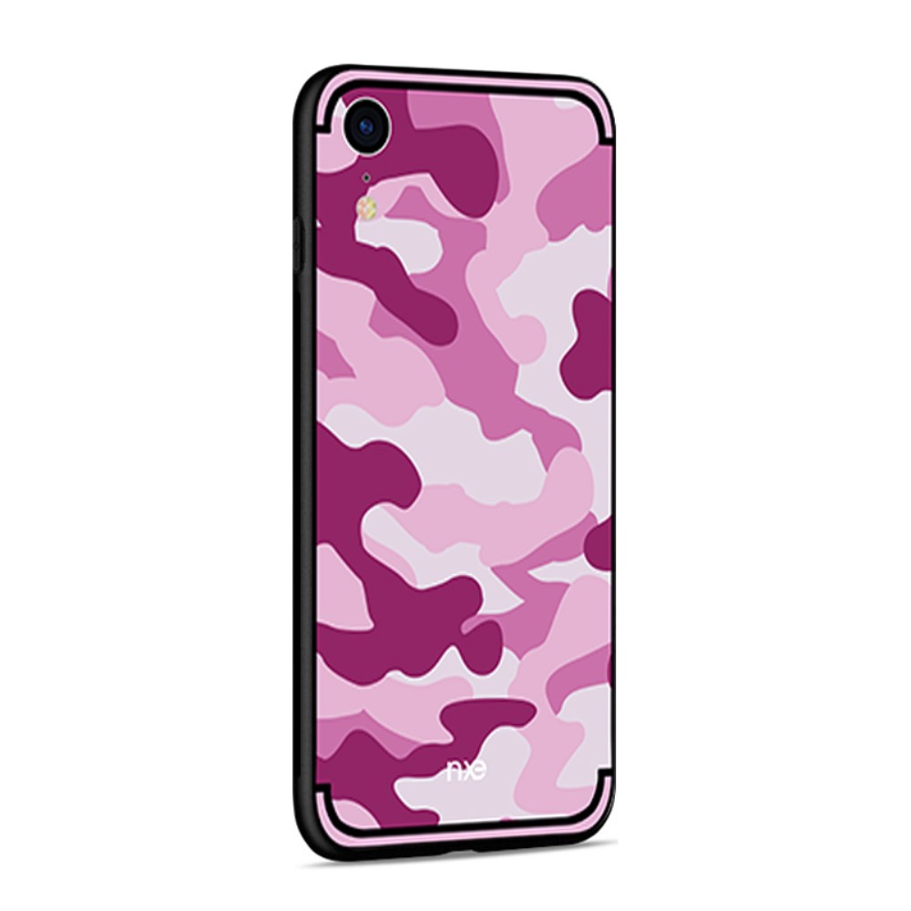 Husa iPhone XR Camouflage Pattern Roz NXE thumb