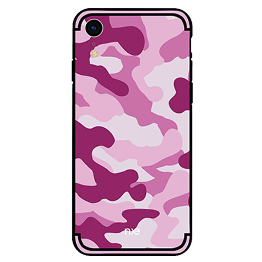 Husa iPhone XR Camouflage Pattern Roz NXE thumb