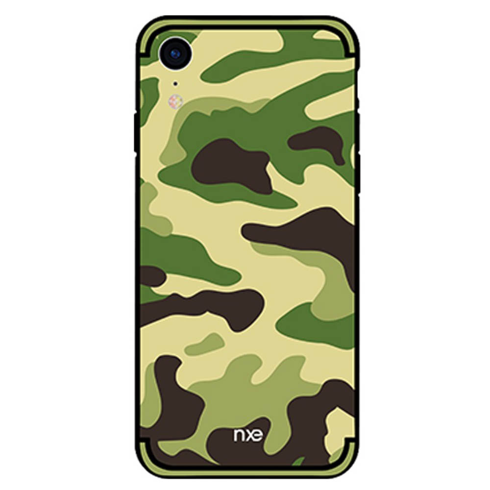 Husa iPhone XR Camouflage Pattern Verde Deschis NXE thumb