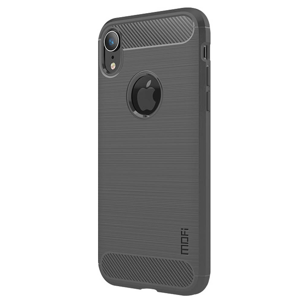Husa iPhone XR 6.1'' Carbon Fiber Mofi, Gri thumb