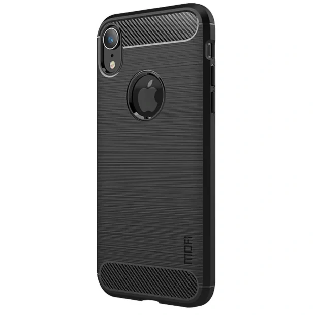 Husa iPhone XR 6.1&#039;&#039; Carbon Fiber Mofi, Neagra