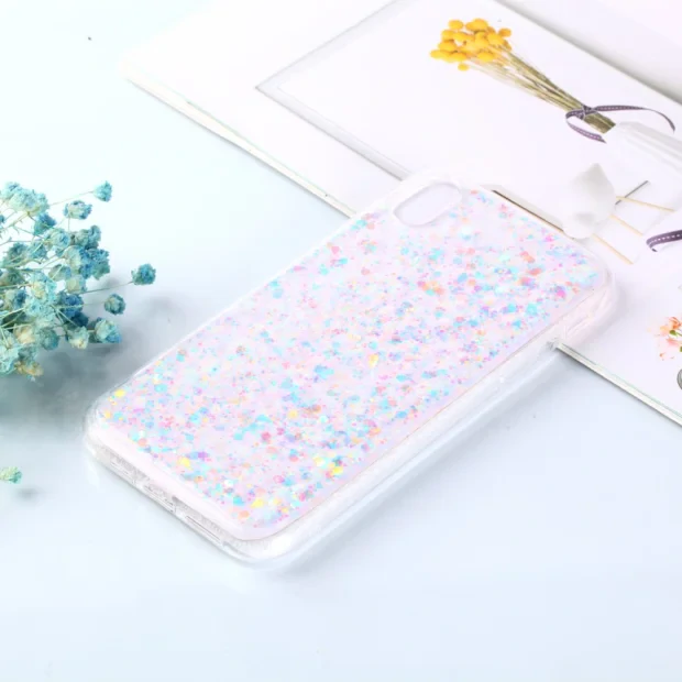 Husa iPhone XR 6.1&#039;&#039; Changing Sequins Multicolora