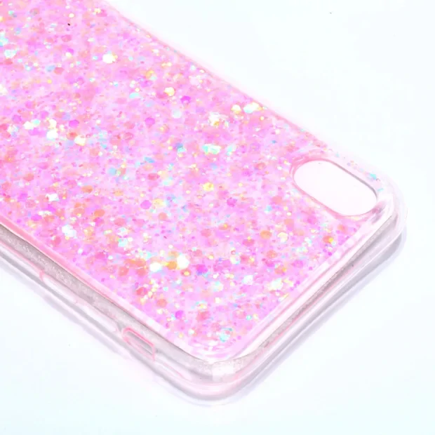 Husa iPhone XR Changing Sequins Roz