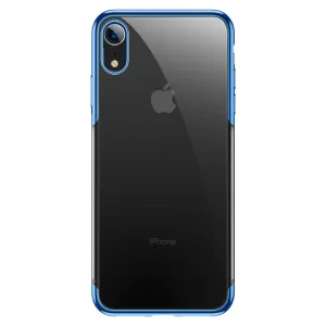 Husa hard pentru iPhone XR Glitter Electroplated, Baseus Albastra