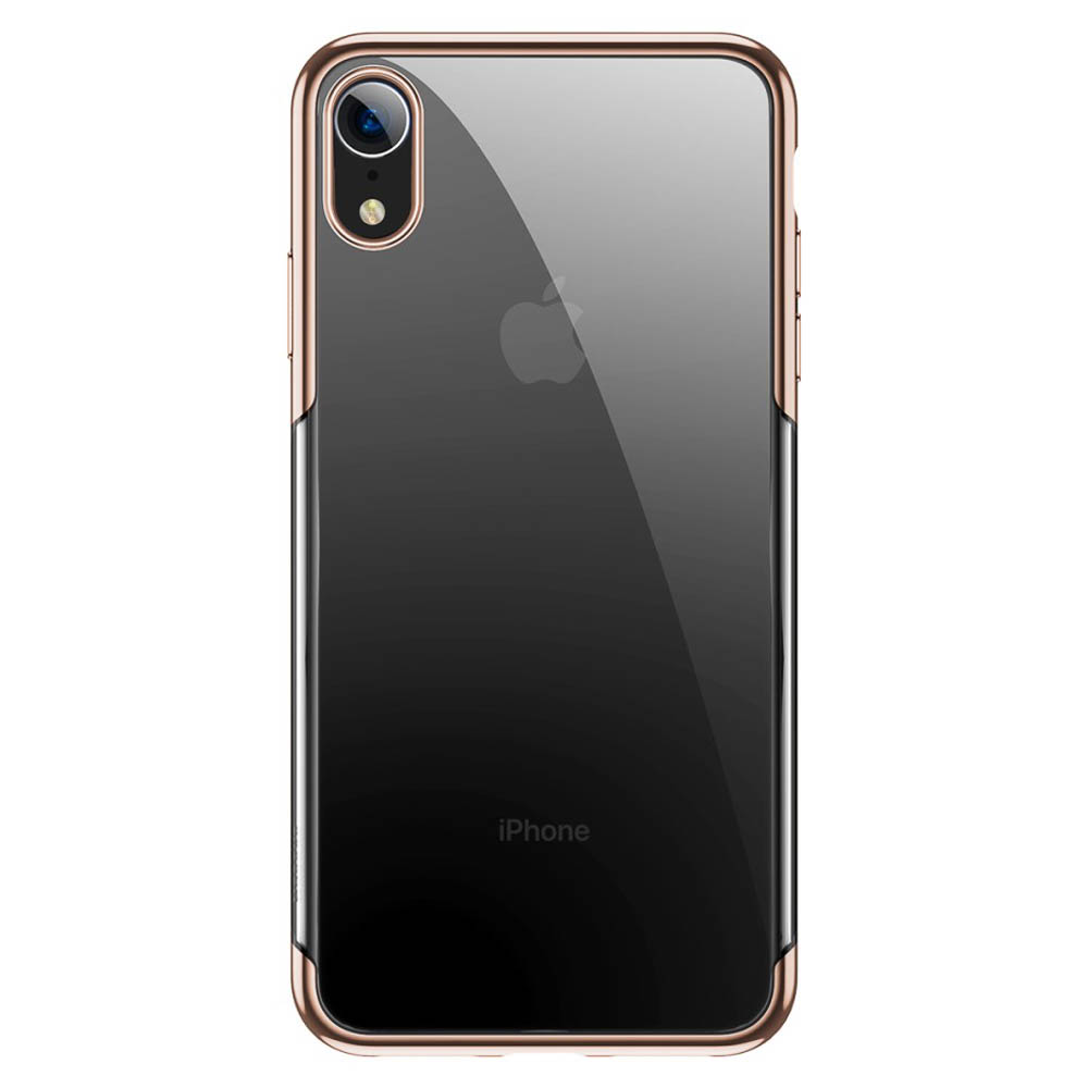 Husa hard pentru iPhone XR Glitter Electroplated, Baseus Aurie thumb