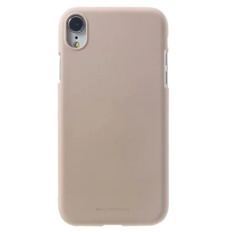 Husa iPhone XR Jelly Soft, Goospery Roz Gold