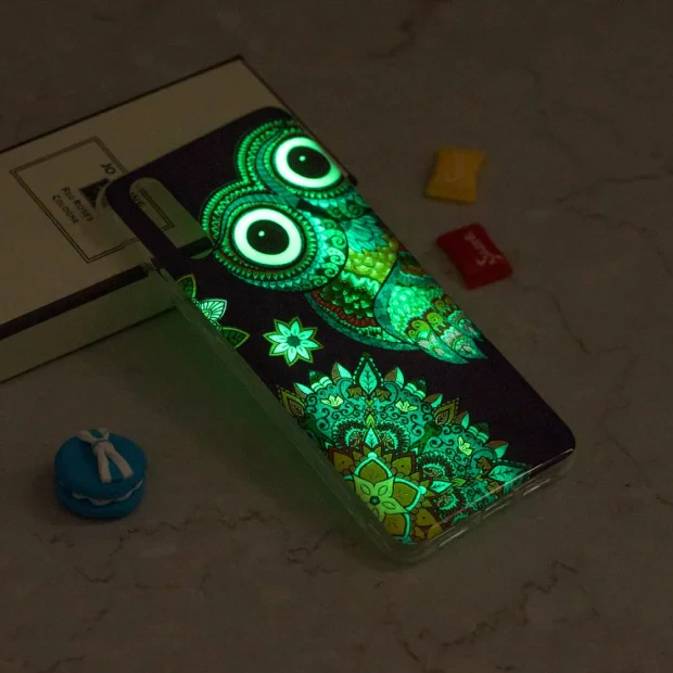 Husa iPhone XR 6.1&#039;&#039;, Luminous Patterned, Colorful Owl