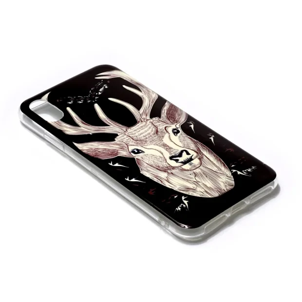 Husa iPhone XR Luminous Patterned Deer