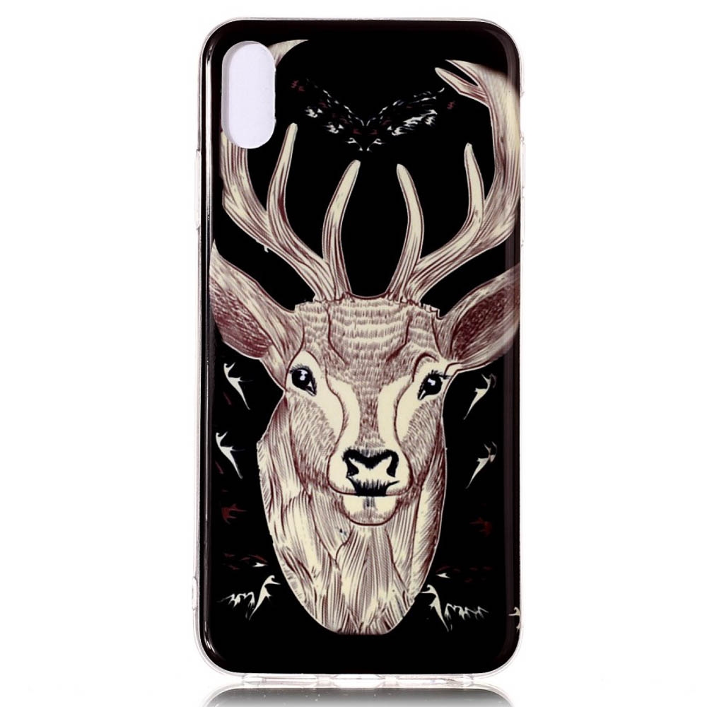 Husa iPhone XR Luminous Patterned Deer thumb