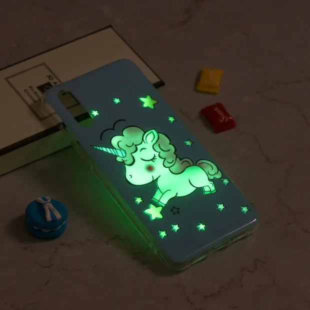 Husa iPhone XR, Luminous Patterned, Unicorn