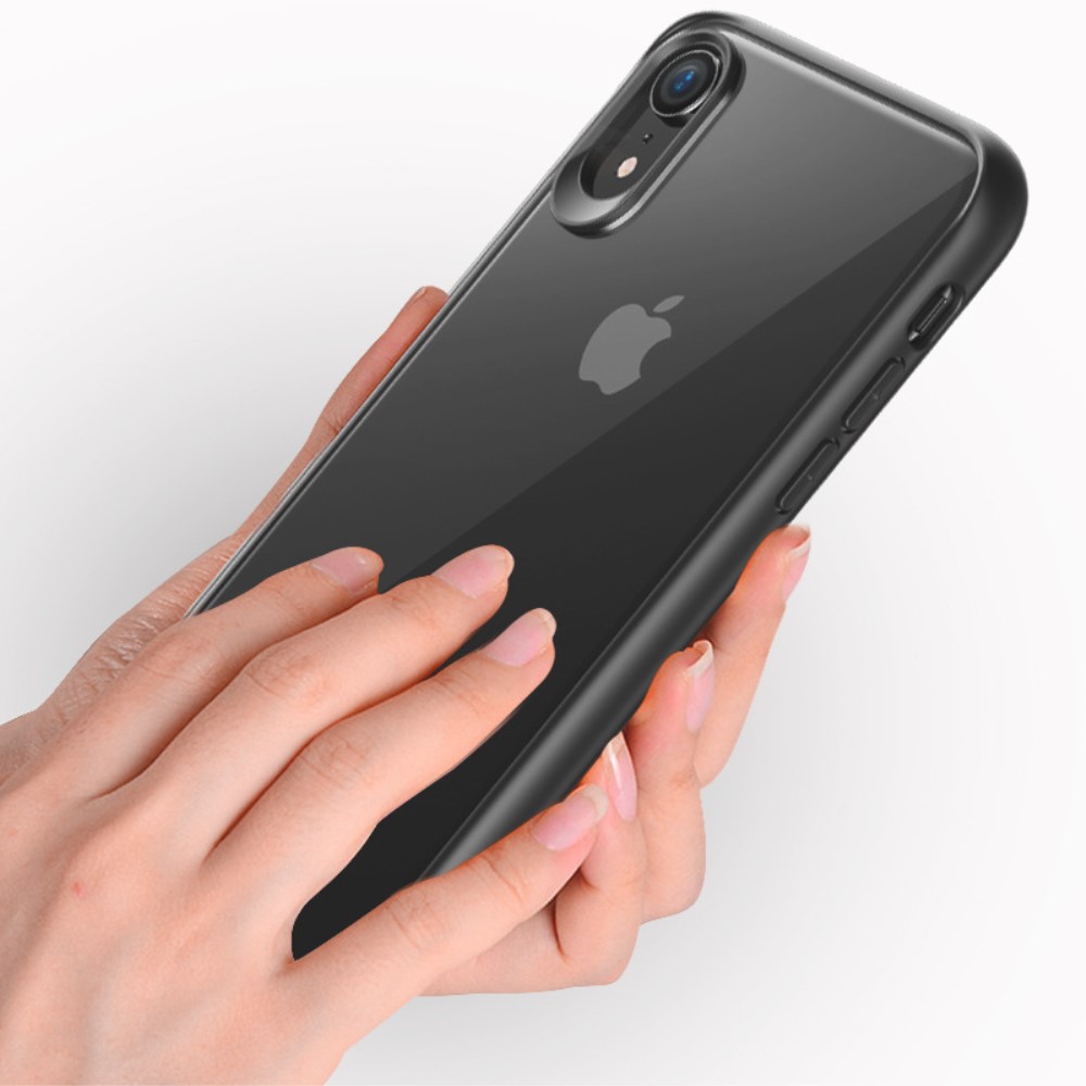 Husa iPhone XR 6.1'' PC+TPU Negru thumb