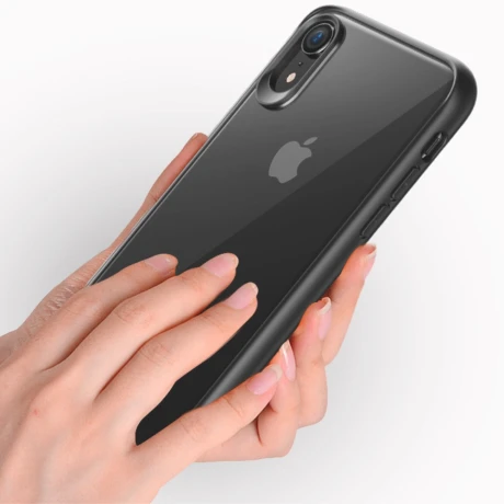 Husa iPhone XR 6.1&#039;&#039; PC+TPU Negru