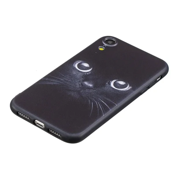 Husa iPhone XR Printing Embossed Cat