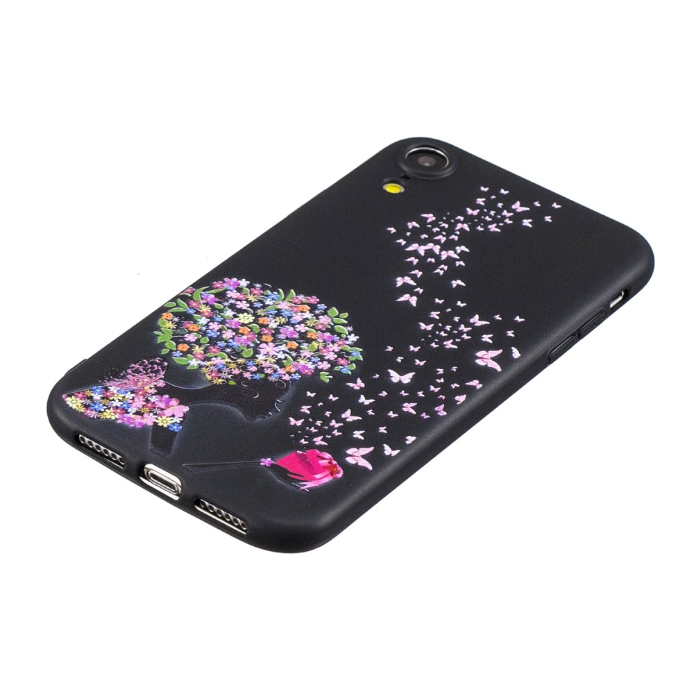 Husa iPhone XR Printing Embossed Flower and Butterfly thumb