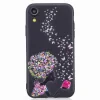 Husa iPhone XR Printing Embossed Flower and Butterfly