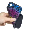 Husa iPhone XR, Printing Embossed, Flowers Pattern