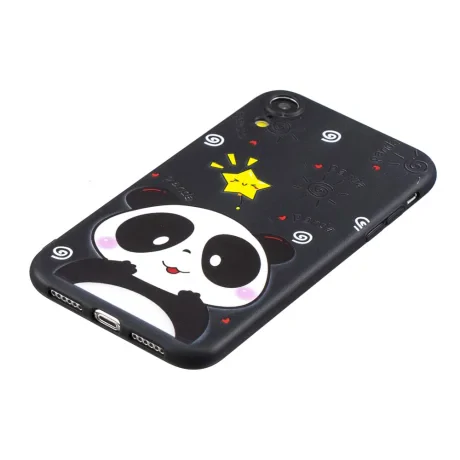 Husa iPhone XR Printing Embossed Panda