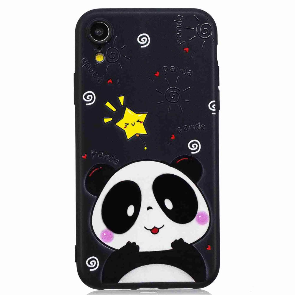 Husa iPhone XR Printing Embossed Panda thumb