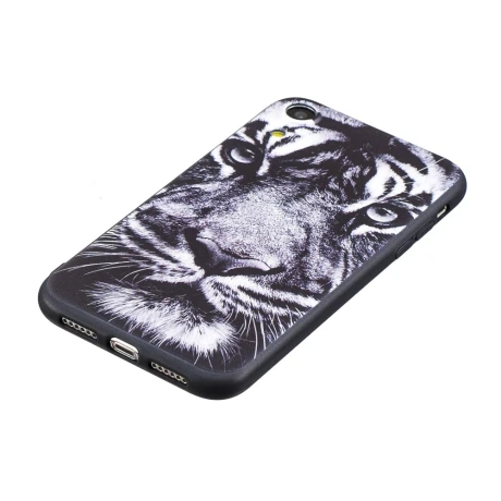 Husa iPhone XR 6.1&#039;&#039; Printing Embossed Tiger
