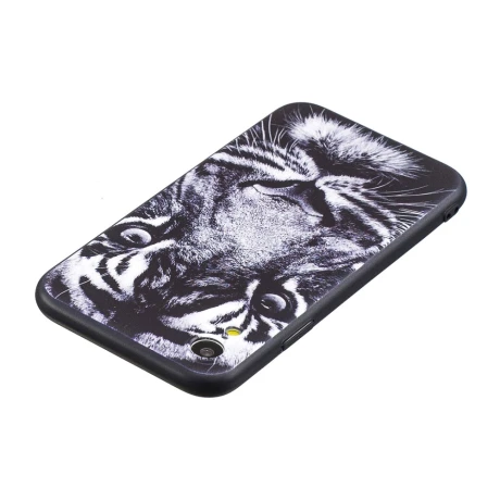 Husa iPhone XR 6.1&#039;&#039; Printing Embossed Tiger