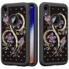 Husa iPhone XR Printing Rhinestone - Vivid Flower