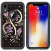 Husa iPhone XR Printing Rhinestone - Vivid Flower