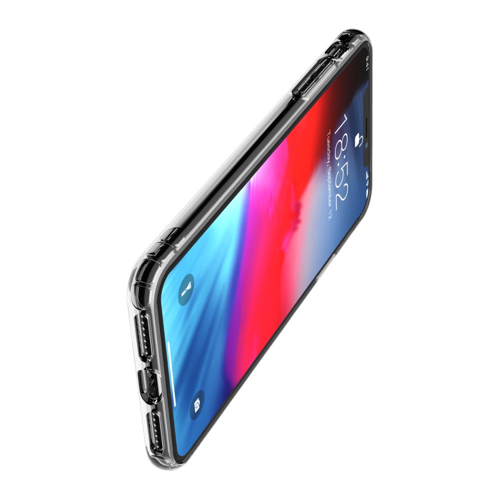 Husa iPhone XR Safety Airbags Transparenta Baseus thumb