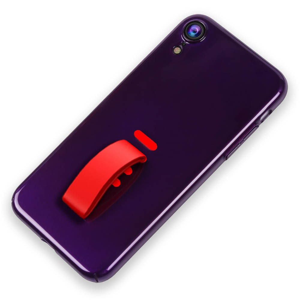 Husa iPhone XR Silicone Finger Grip Mov Howmak thumb