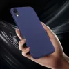 Husa iPhone XR 6.1&#039;&#039; Twill Texture Silicone Albastra