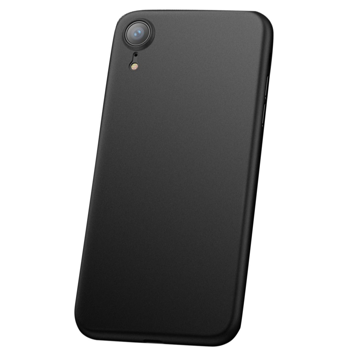 Husa iPhone XR 6.1'', Ultra-Thin Matte, Cafele Neagra thumb