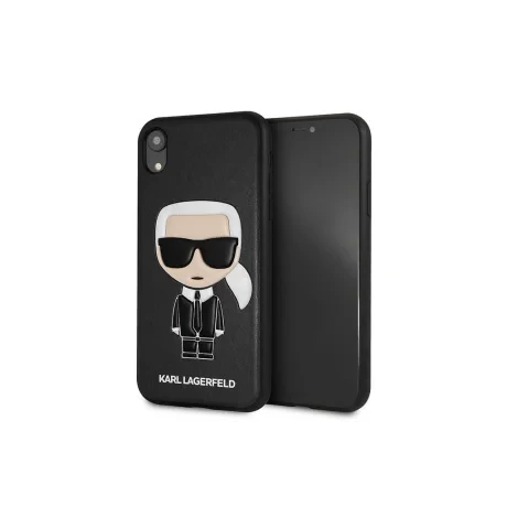 Husa iPhone XR Karl Lagerfeld, Hard Case  Neagra