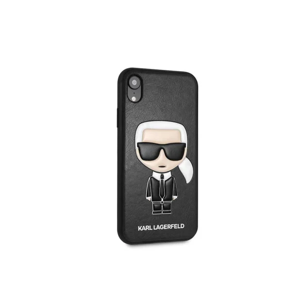 Husa iPhone XR Karl Lagerfeld, Hard Case  Neagra