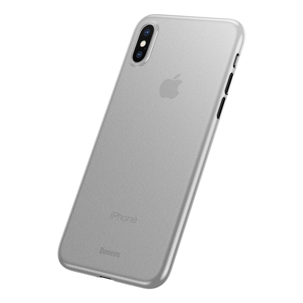 Husa iPhone XS Baseus Wing Series Alba thumb