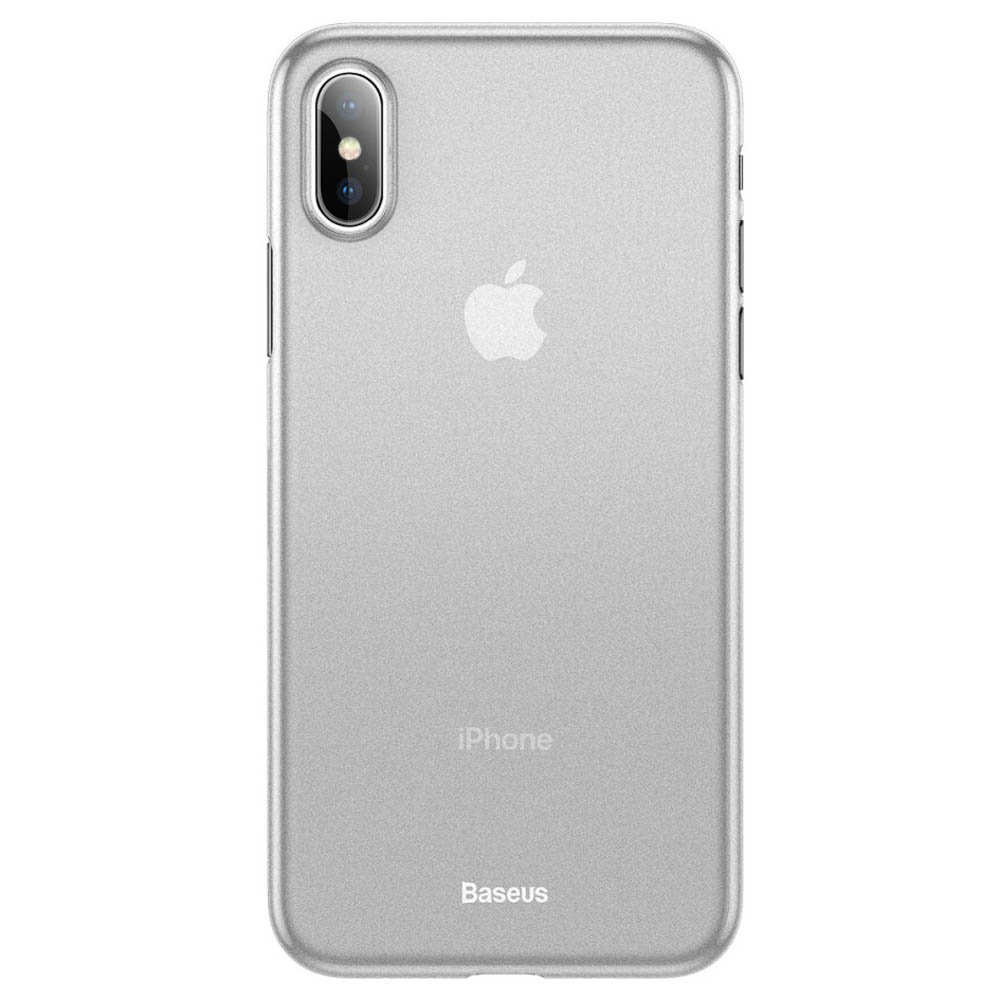 Husa iPhone XS Baseus Wing Series Alba thumb