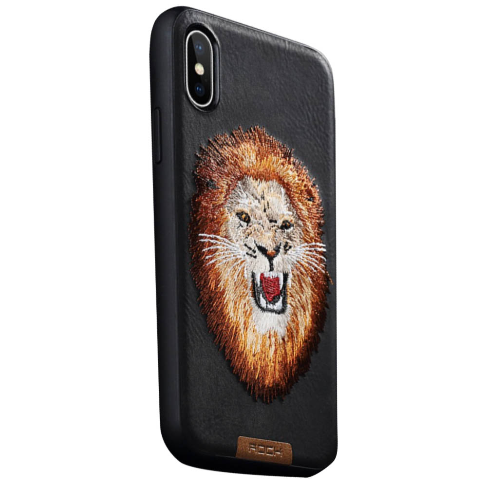 Husa iPhone XS Beast Series, Rock Lion thumb