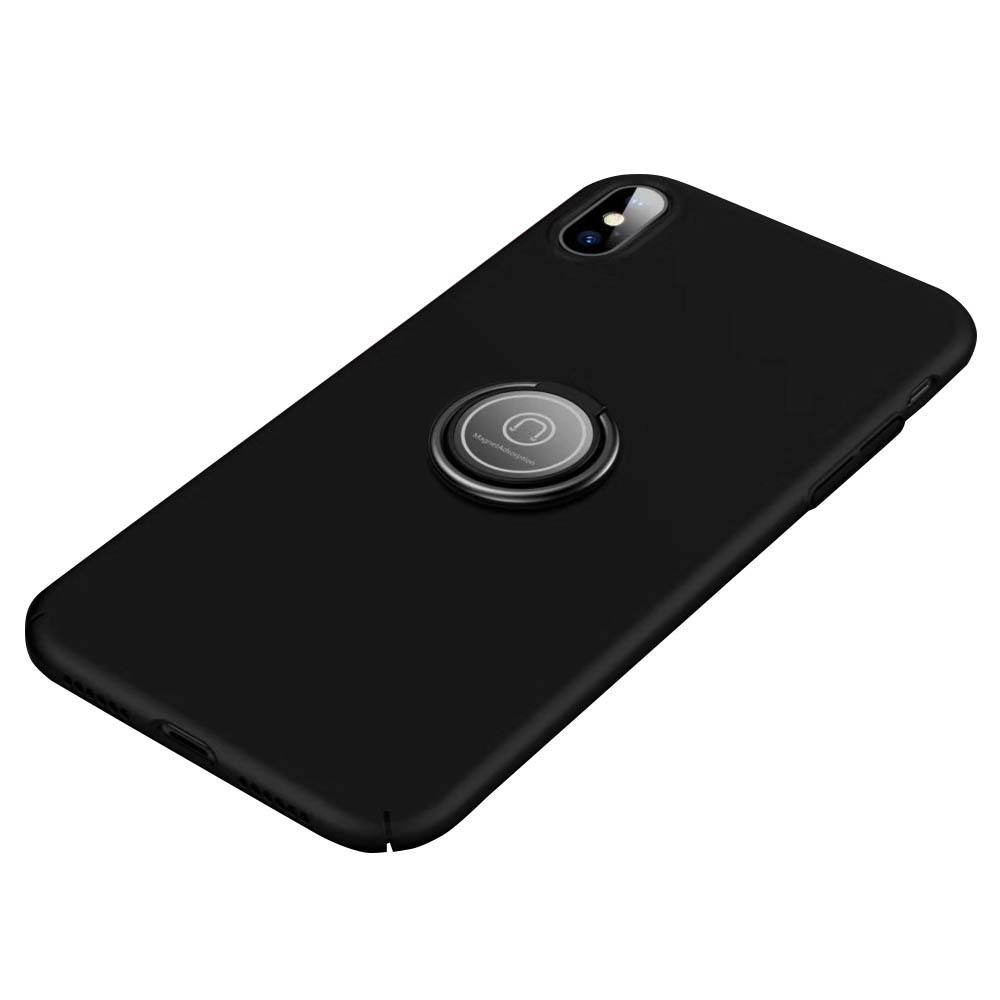 Husa iPhone XS 5.8'' Magnetic Adsorption Kickstand, Neagra thumb