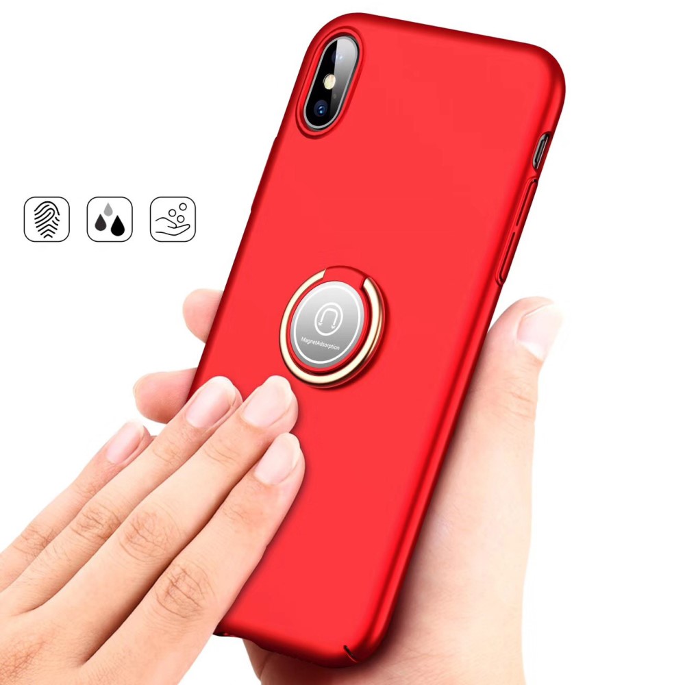 Husa iPhone XS 5.8'' Magnetic Adsorption Kickstand, Rosie thumb