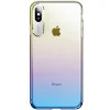 Husa iPhone Xs Rock Aluminium Albastra