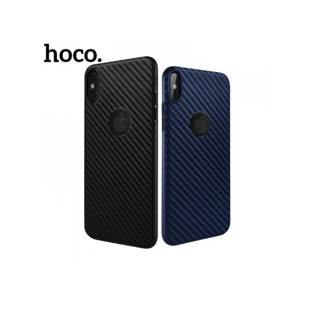 Husa iPhone XS, Hoco Delicate Shadow Albastra