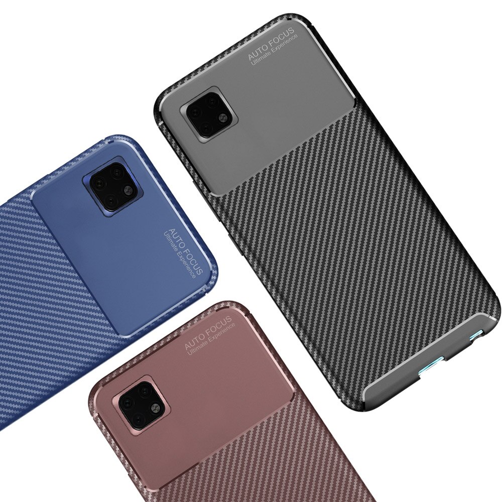 Husa  iPhone XS Max Beetle Series Carbon Fiber, Albastra thumb