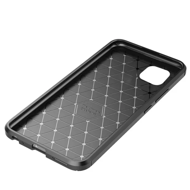 Husa  iPhone XS Max Beetle Series Carbon Fiber, Albastra