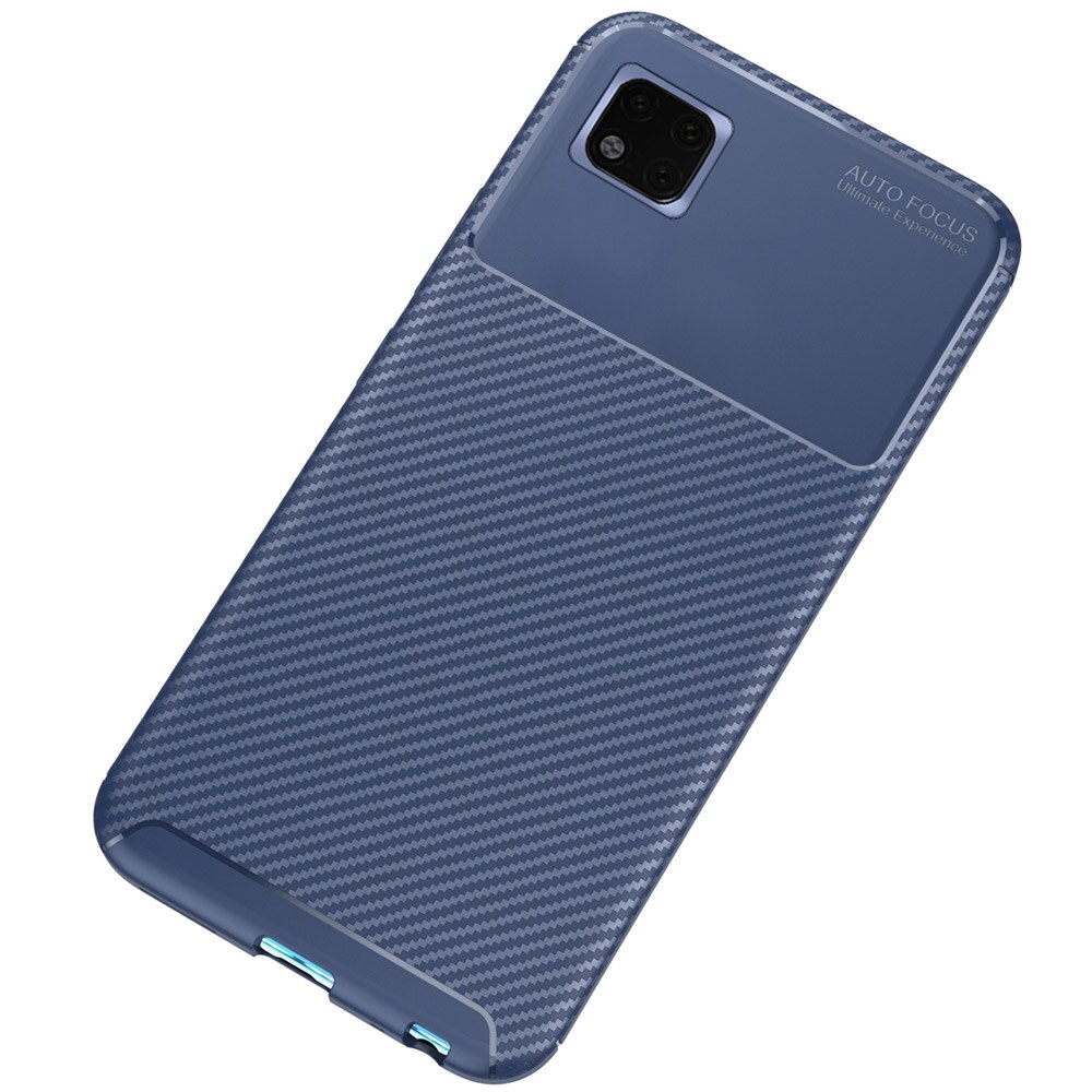 Husa  iPhone XS Max Beetle Series Carbon Fiber, Albastra thumb