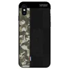 Husa iPhone XS Max Camouflage Pattern NXE, Neagra