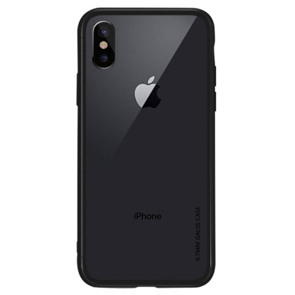 Husa iPhone XS Max 6.5'', Clear NXE, Neagra thumb